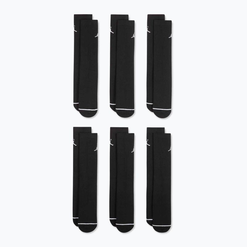 Zokni Jordan Everyday Cushioned Crew 6 pairs black/white