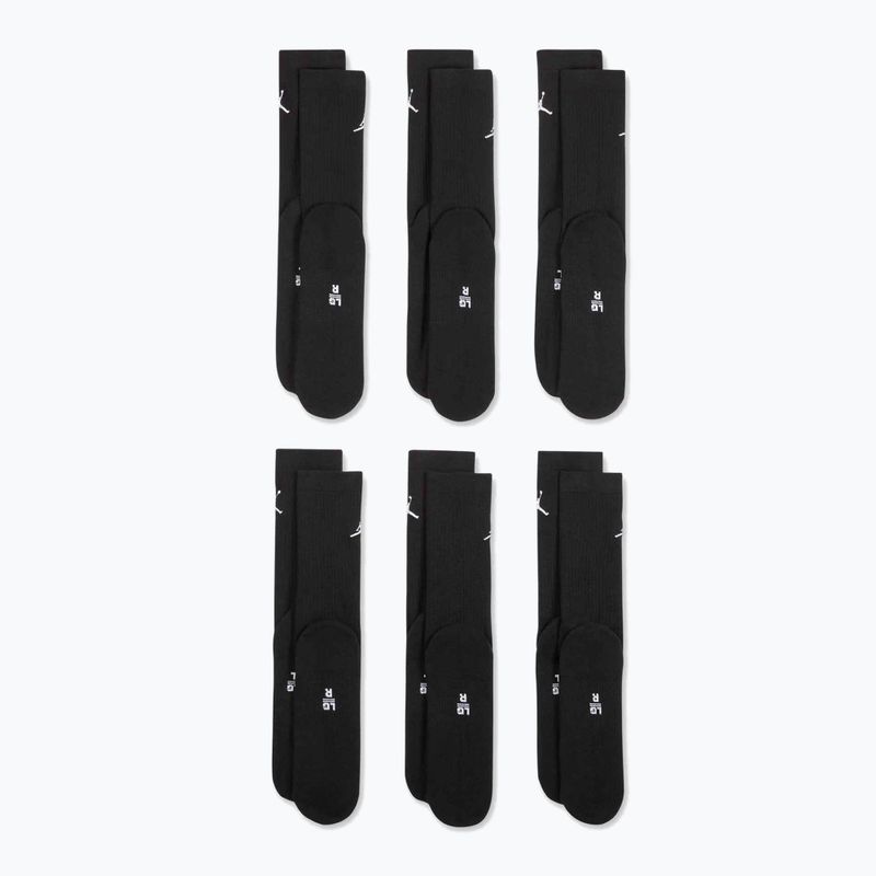 Zokni Jordan Everyday Cushioned Crew 6 pairs black/white 2