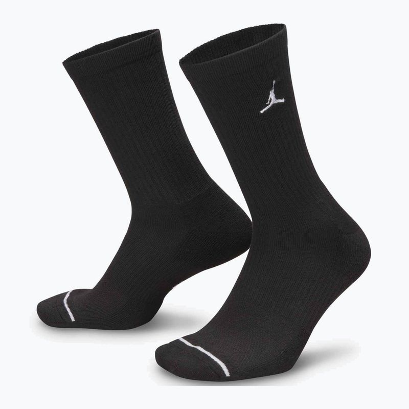 Zokni Jordan Everyday Cushioned Crew 6 pairs black/white 4