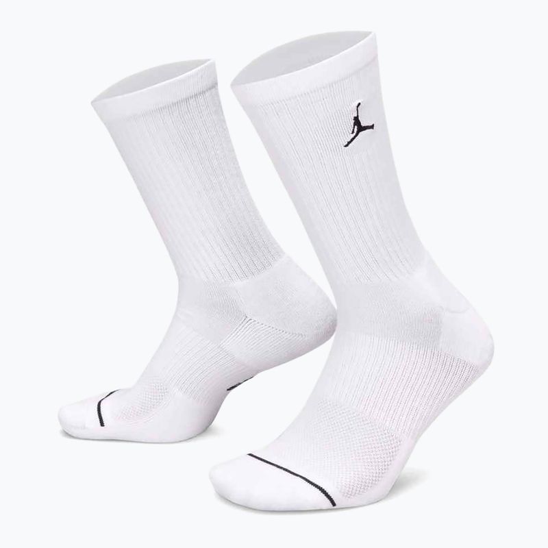Zoknik Nike Jordan Everyday Cushioned Crew 6 pár white/black 3