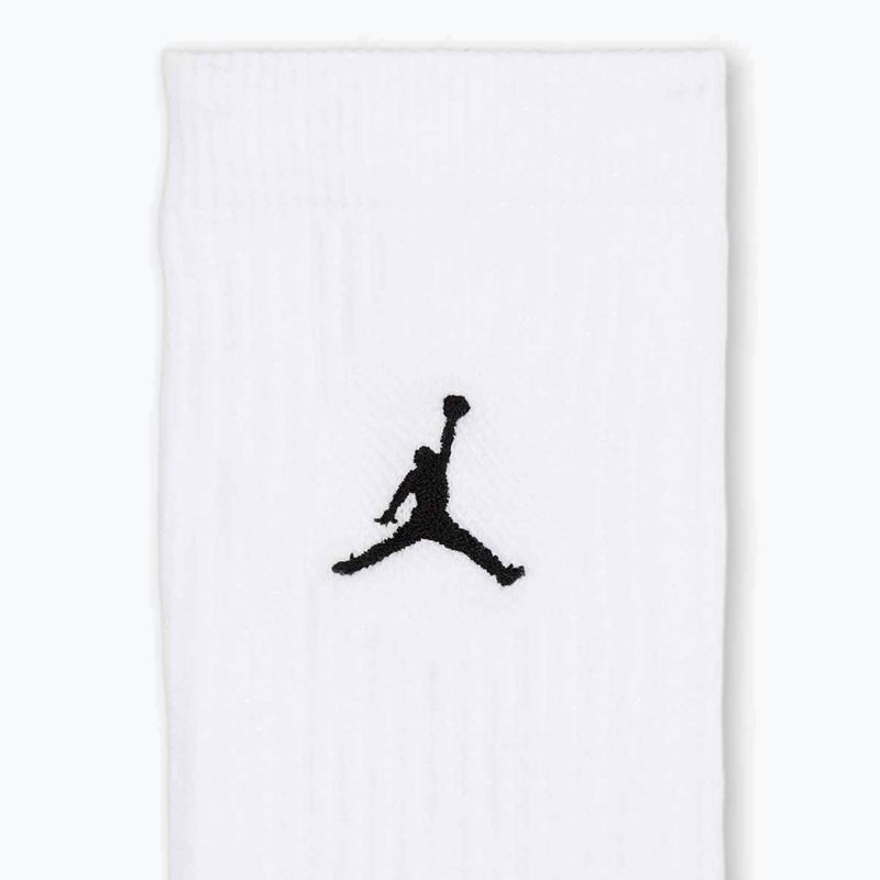 Zoknik Nike Jordan Everyday Cushioned Crew 6 pár white/black 4