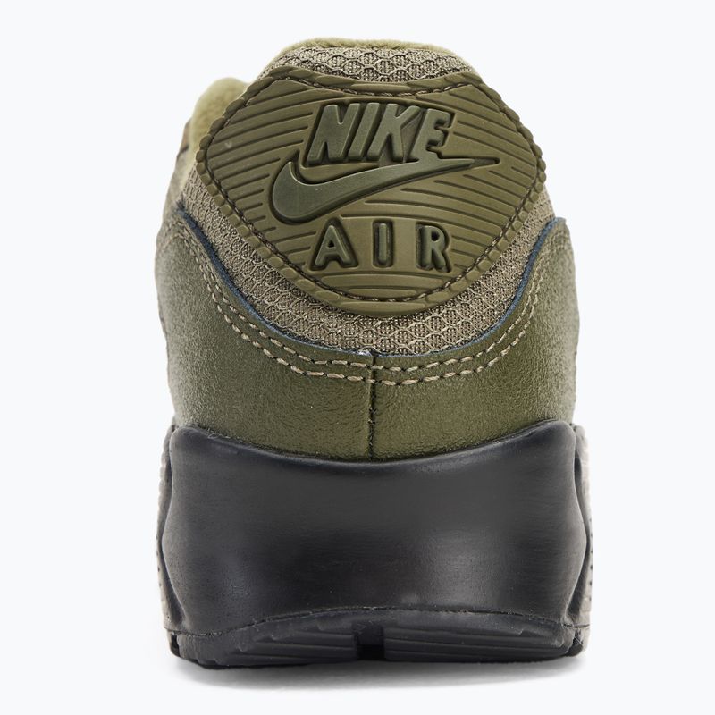 Férfi Nike Air Max 90 közepes olajzöld/fekete/cargo cipő 6