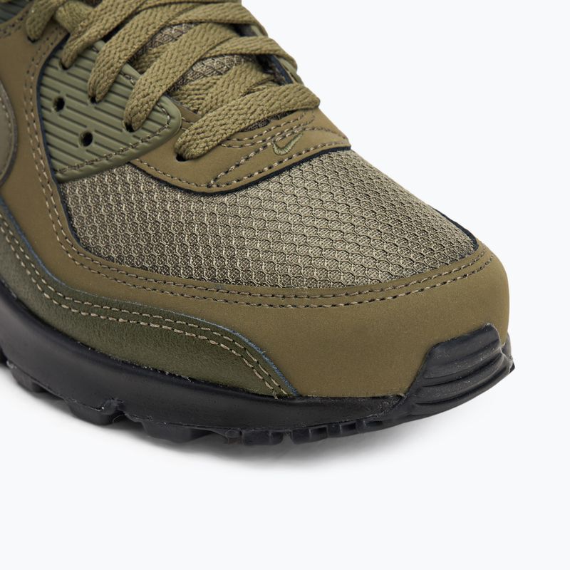 Férfi Nike Air Max 90 közepes olajzöld/fekete/cargo cipő 7