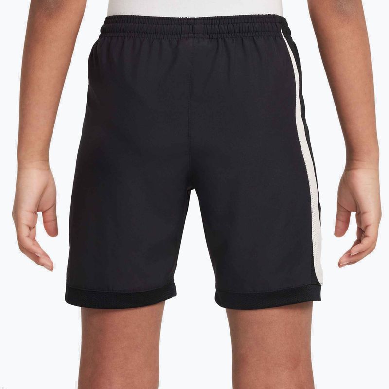 Gyerek focirövidnadrág Nike Academy Dri-Fit Jr black/black/pale ivory/ pale ivory 2