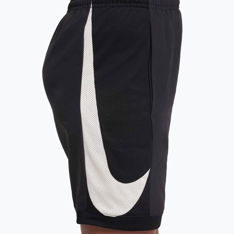 Gyerek focirövidnadrág Nike Academy Dri-Fit Jr black/black/pale ivory/ pale ivory 3