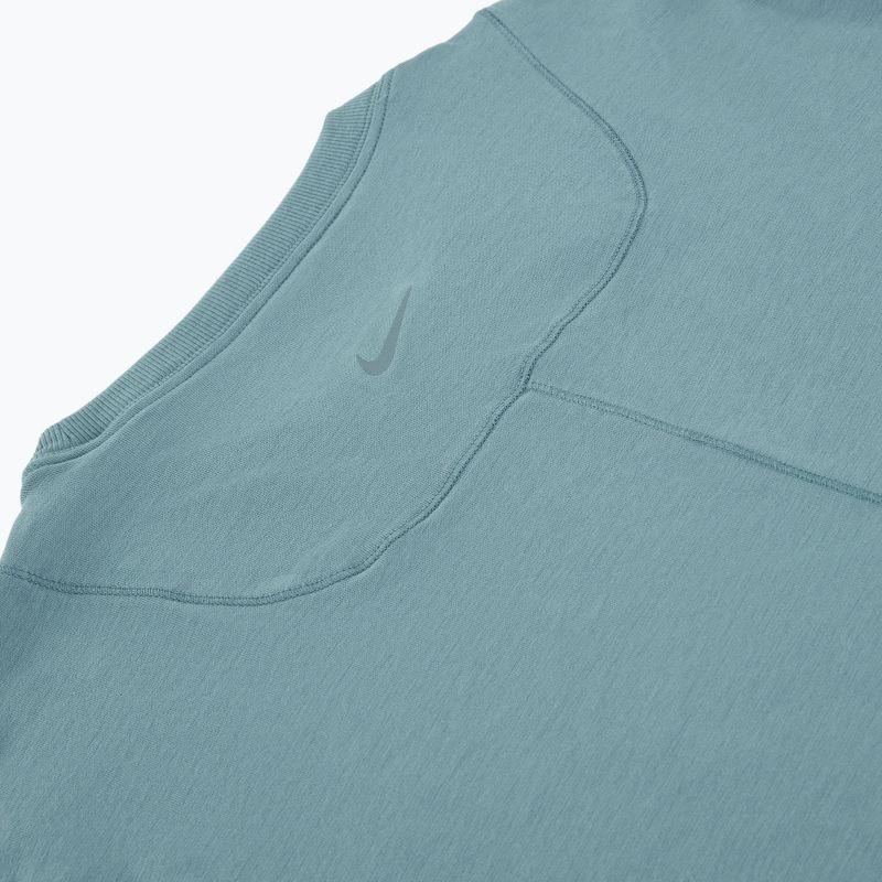 Női póló Nike One Relaxed Dri-Fit smokey blue/black 9
