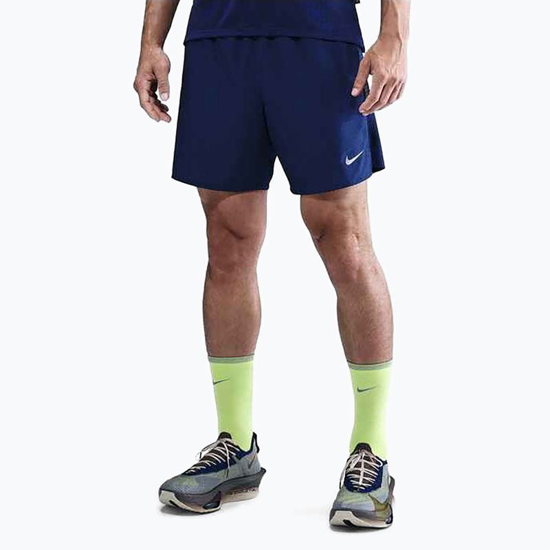 Férfi Nike Challenger Dri-Fit Breathe 7" kék üres rövidnadrág