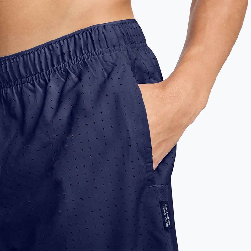 Férfi Nike Challenger Dri-Fit Breathe 7" kék üres rövidnadrág 5