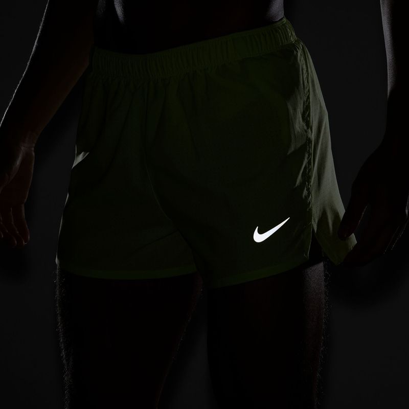 Férfi futónadrág Nike Fast Dri-Fit Brief Lined 3" light lemon twist/black 7