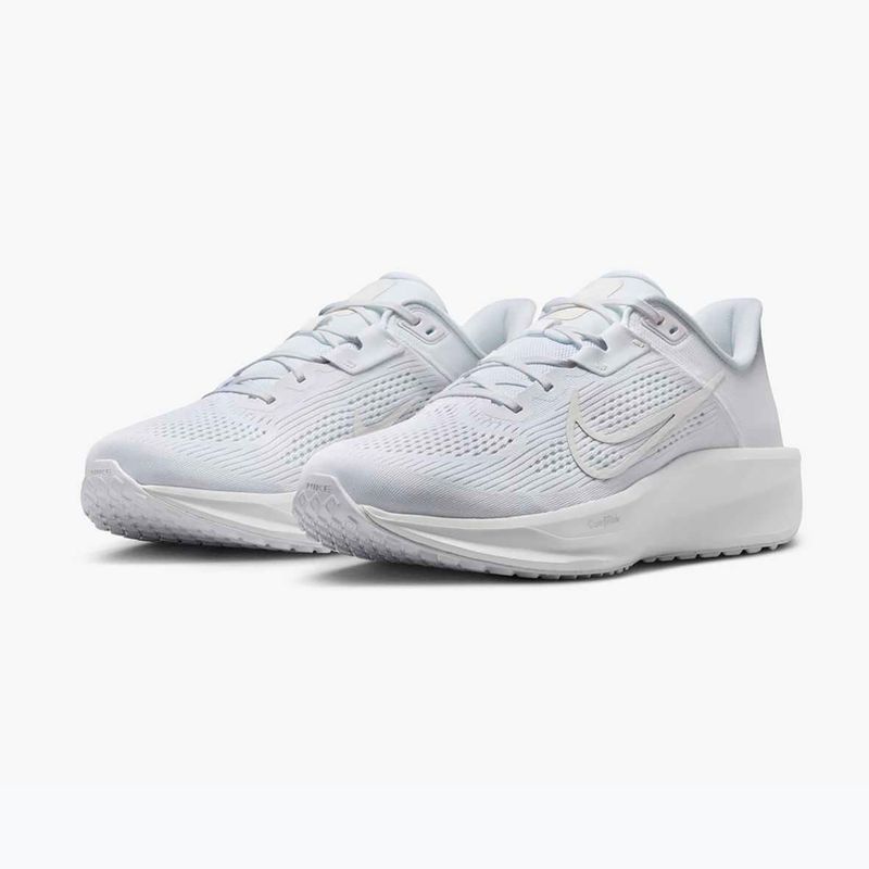 Nike Quest 6 férfi futócipő fehér / platina árnyalat / fehér 3