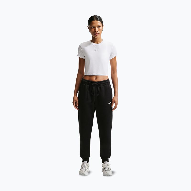 Női póló Nike Sportswear Chill Knit white/black 2