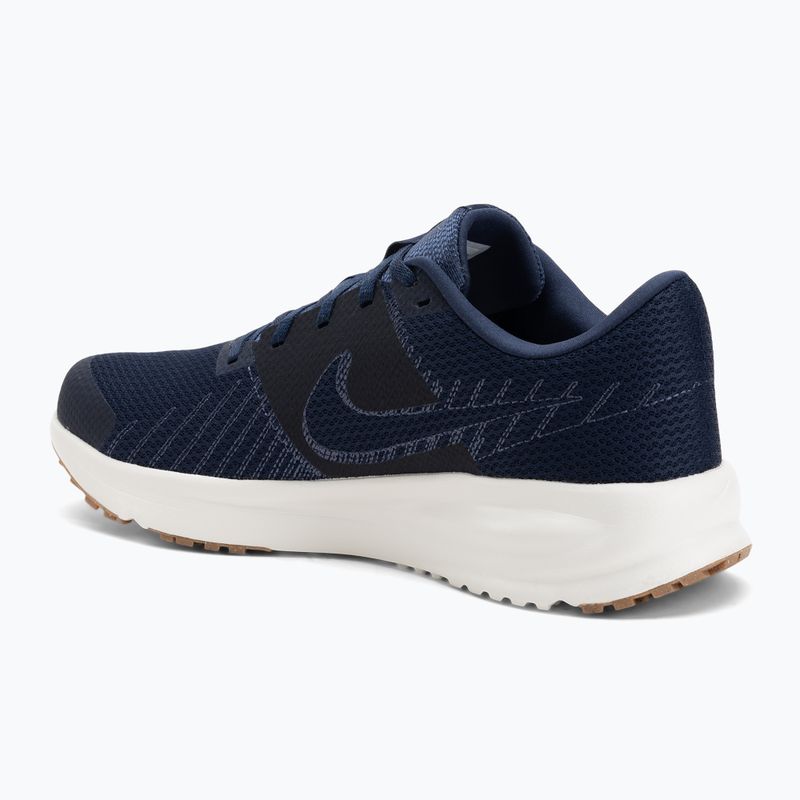 Férfi Nike Run Defy futócipő éjfekete tengerészkék / éjfekete tengerészkék / villámkék 3