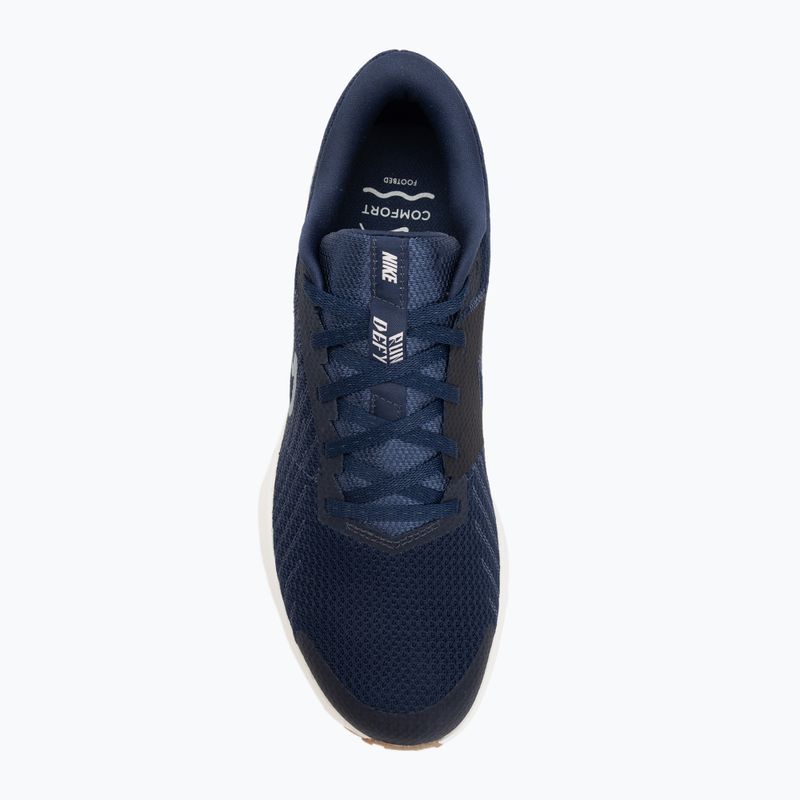 Férfi Nike Run Defy futócipő éjfekete tengerészkék / éjfekete tengerészkék / villámkék 5
