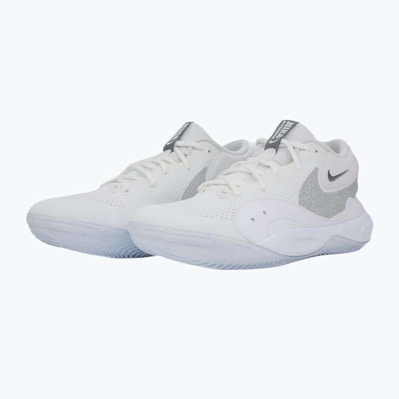 Női röplabdacipő Nike Hyperquick Court Flight SE smmit fehér/metál ezüst/tiszta platina 10