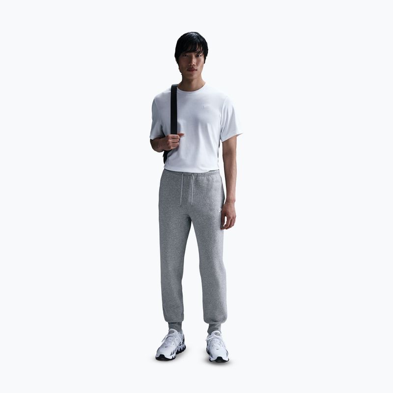 Férfi nadrág Nike Club Jogger dark grey heather/light smoke grey/white 2