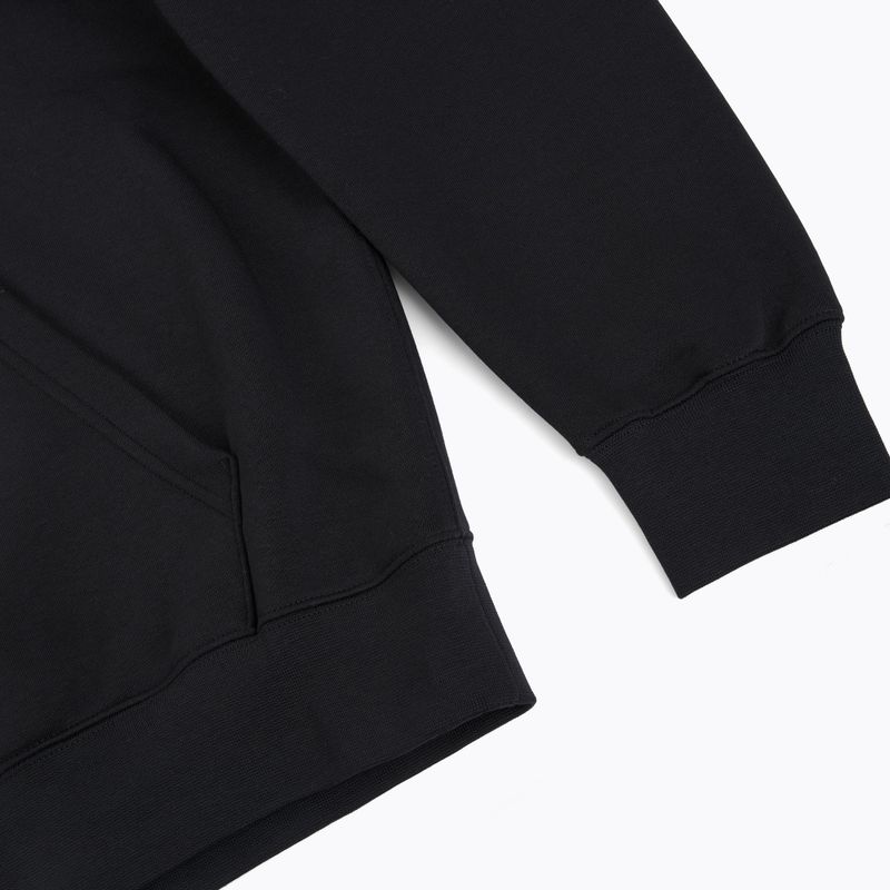 Férfi kapucnis pulóver Nike Club Pullover Hoodie black/black/white 9