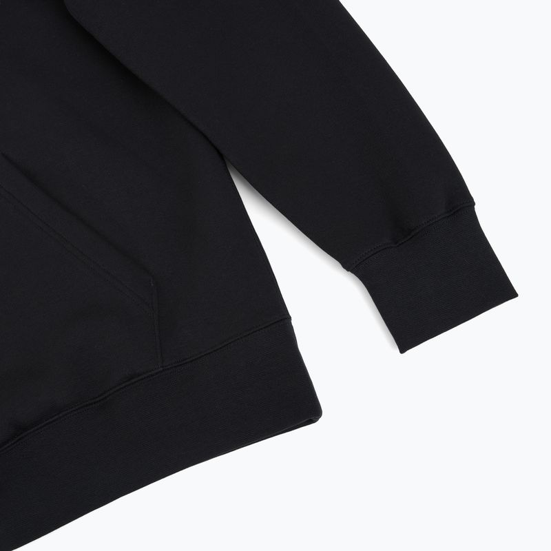 Férfi kapucnis pulóver Nike Club Pullover Hoodie black/black/white 9