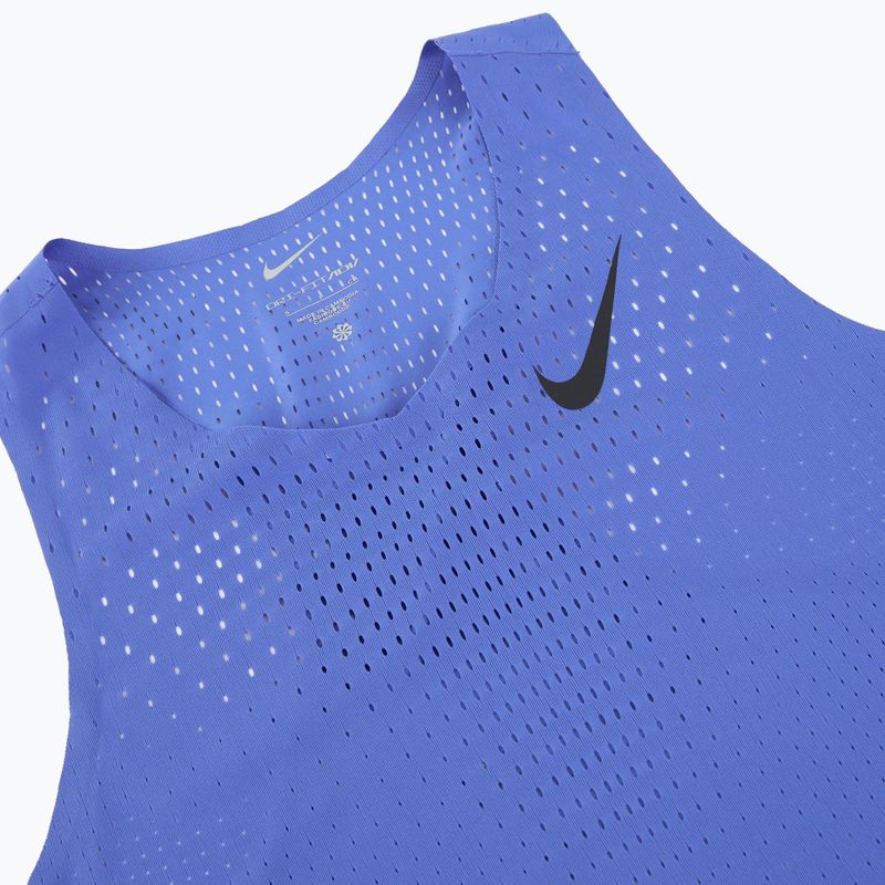 Férfi Nike AeroSwift Dri-Fit ADV futópóló üstököskék / fekete 9