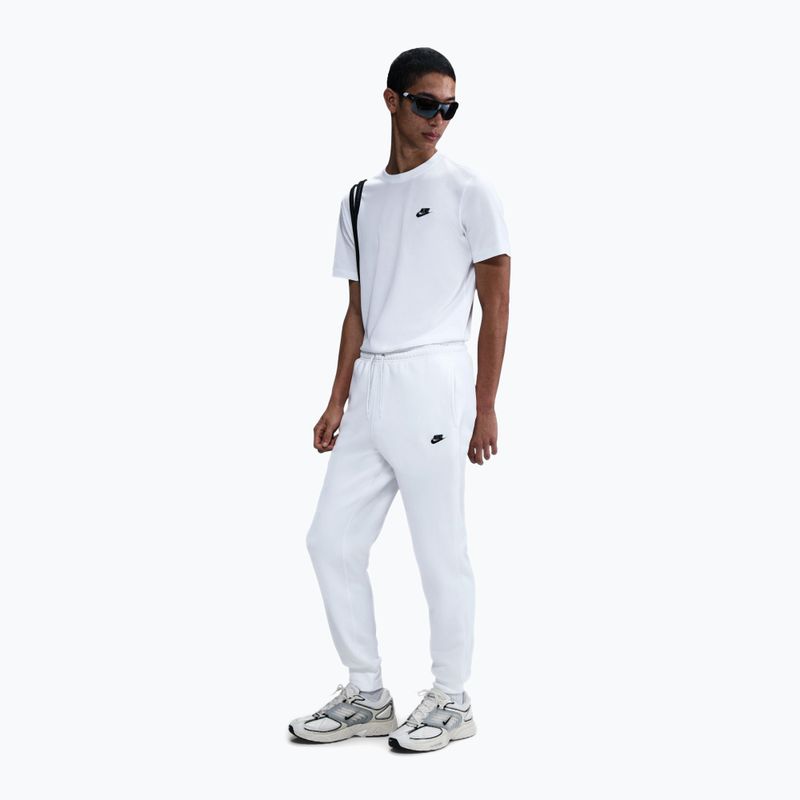 Férfi nadrág Nike Club Jogger white/white/black 2