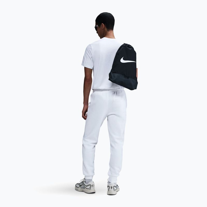 Férfi nadrág Nike Club Jogger white/white/black 3