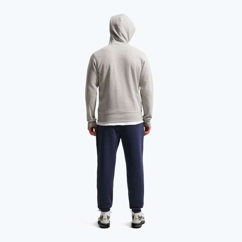 Férfi nadrág Nike Club Cuffed Brushed obsidian/obsidian/white 3