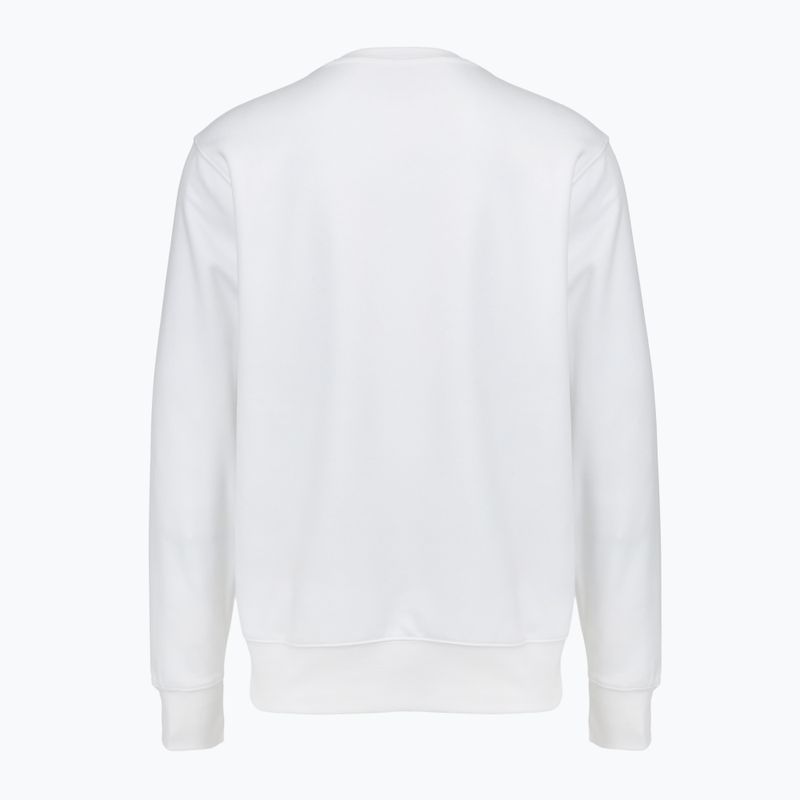 Férfi pulóver Nike Club Fleece Crew white/black 8