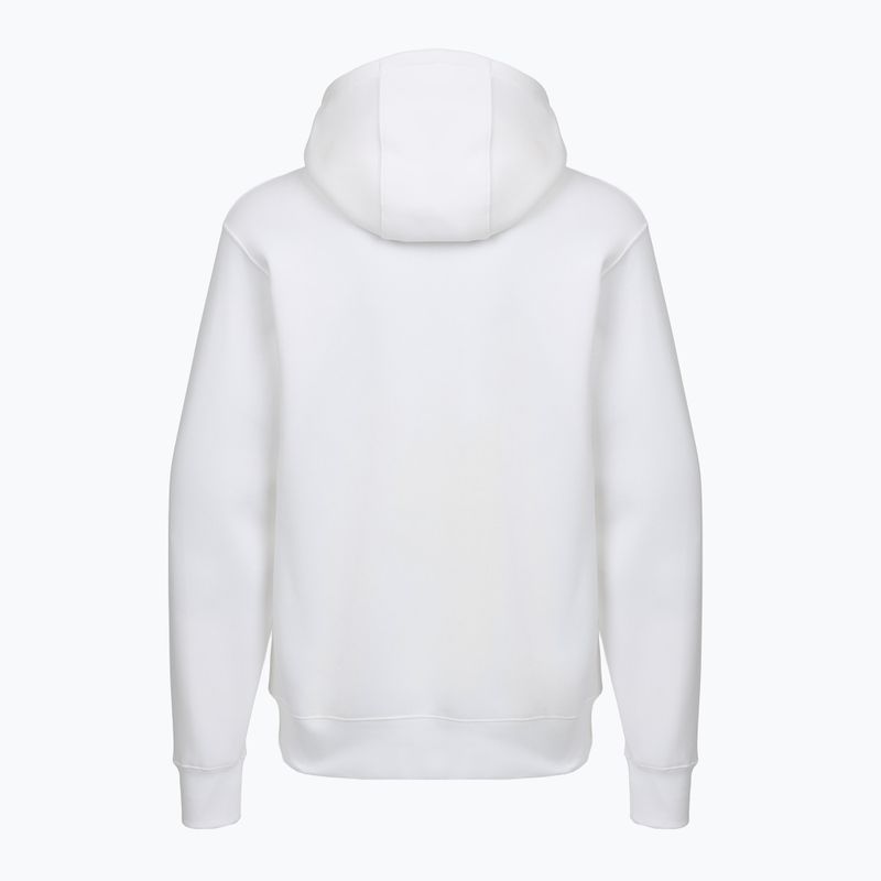 Férfi pulóver Nike Club Pullover Hoodie white/white/black 8