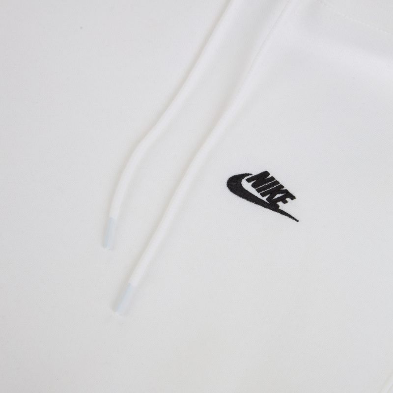 Férfi pulóver Nike Club Pullover Hoodie white/white/black 9