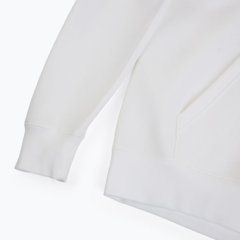 Férfi pulóver Nike Club Pullover Hoodie white/white/black 10