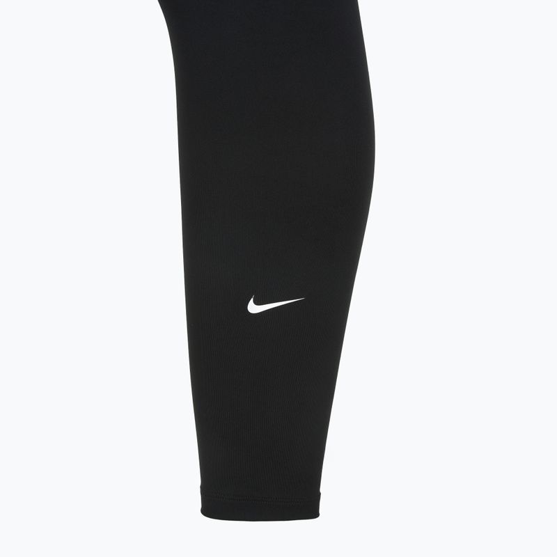 Női leggings Nike One High-Waisted fekete-fehér 9