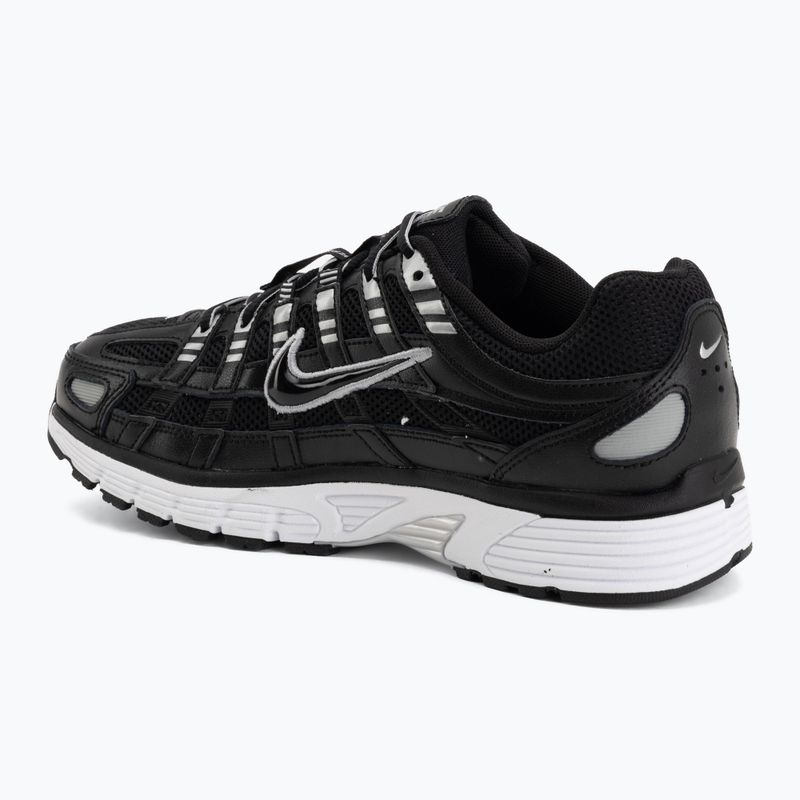 Férfi cipők Nike P-6000 black/white/metallic silver/black 3