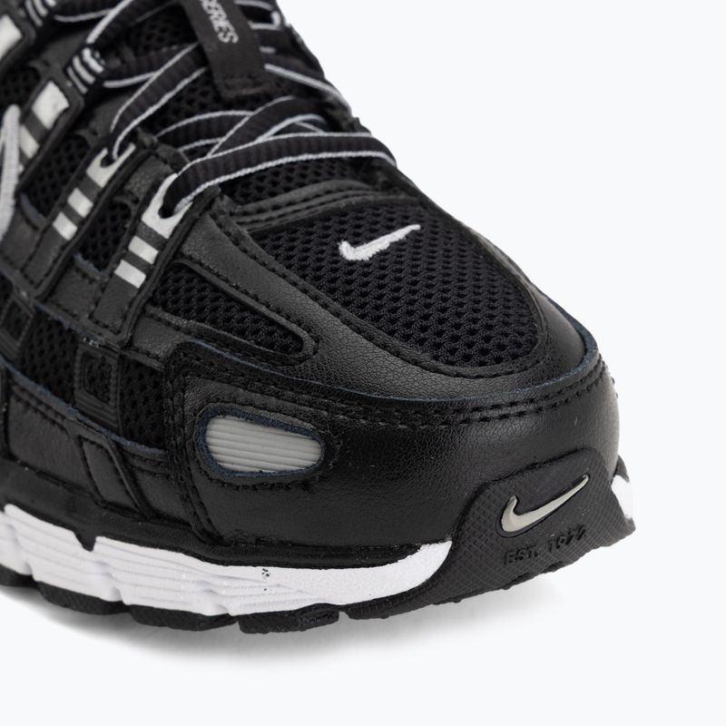 Férfi cipők Nike P-6000 black/white/metallic silver/black 7