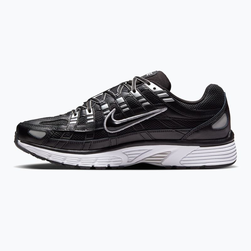 Férfi cipők Nike P-6000 black/white/metallic silver/black 2