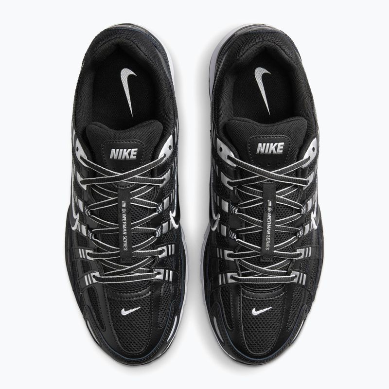 Férfi cipők Nike P-6000 black/white/metallic silver/black 4
