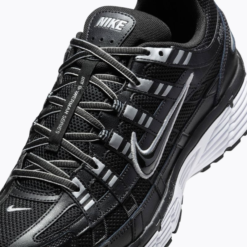 Férfi cipők Nike P-6000 black/white/metallic silver/black 5