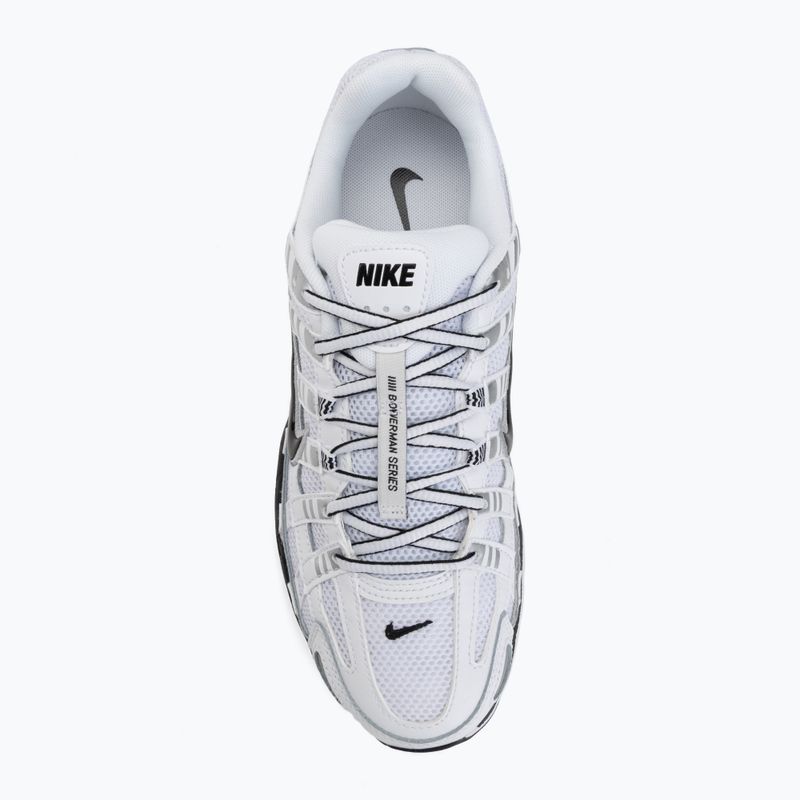 Férfi cipők Nike P-6000 white/metallic silver/black/black 5