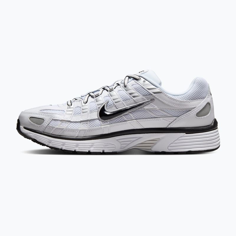 Férfi cipők Nike P-6000 white/metallic silver/black/black 2