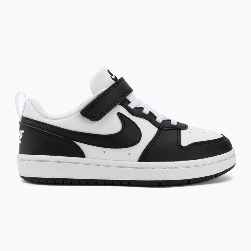 Gyermekcipő Nike Court Borough Low Recraft white/black 2