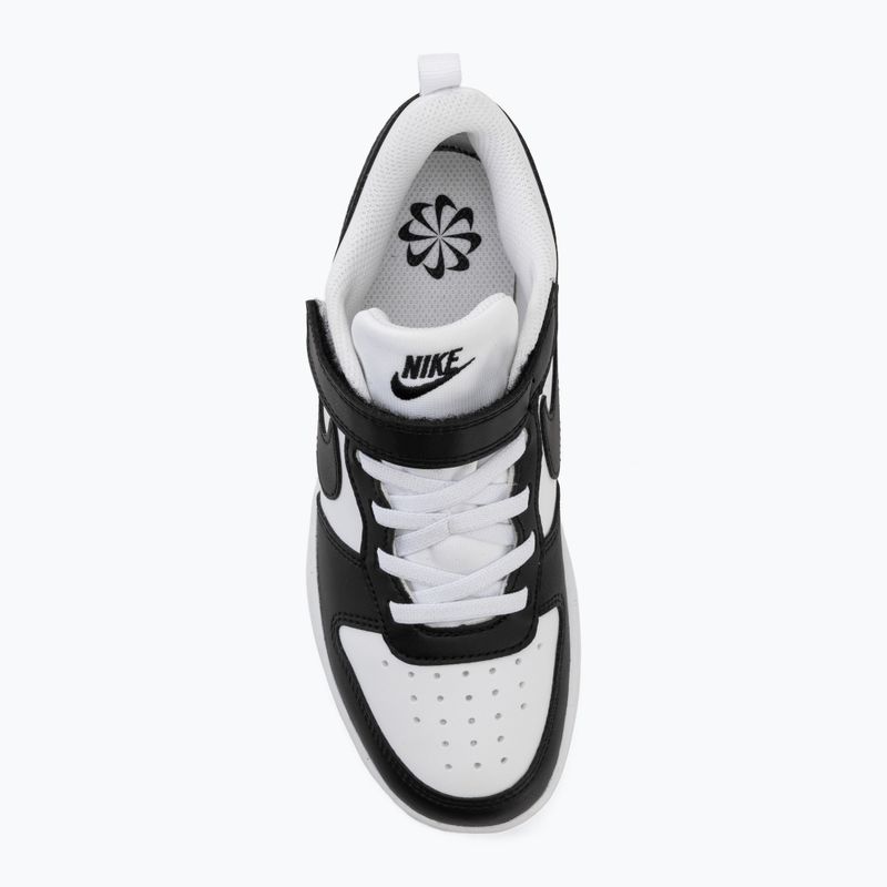 Gyermekcipő Nike Court Borough Low Recraft white/black 5