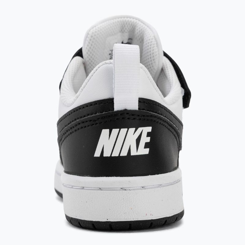 Gyermekcipő Nike Court Borough Low Recraft white/black 6