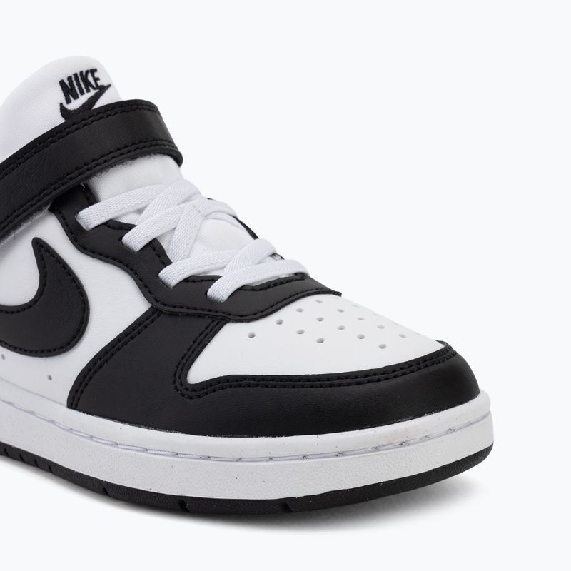 Gyermekcipő Nike Court Borough Low Recraft white/black 7