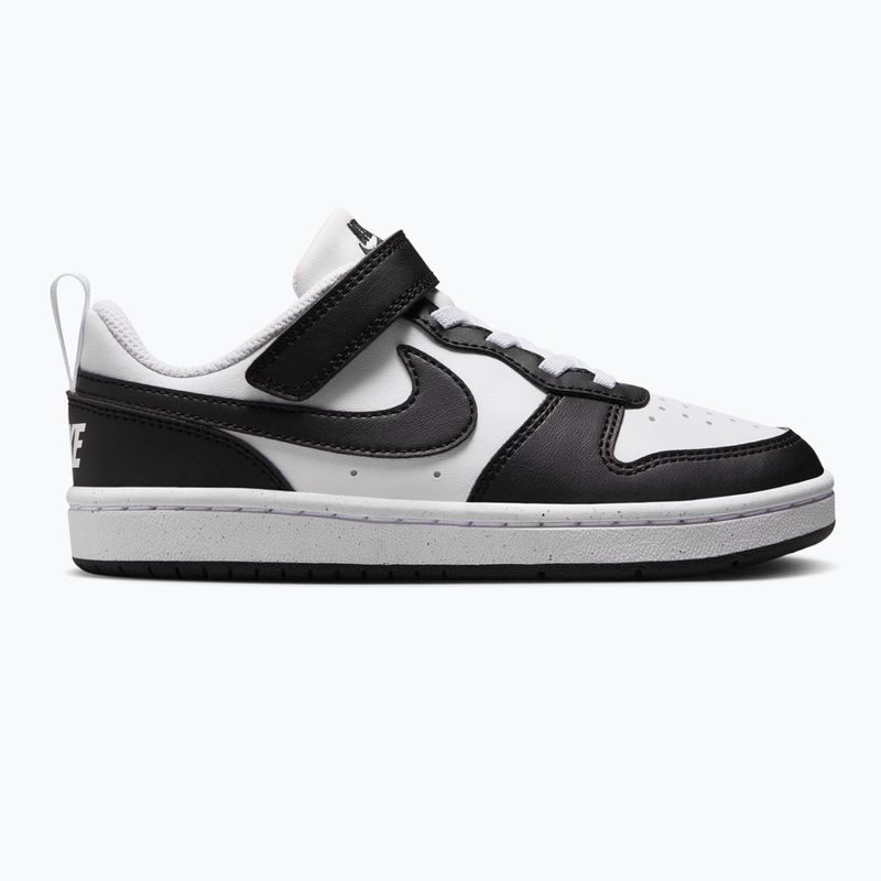 Gyermekcipő Nike Court Borough Low Recraft white/black