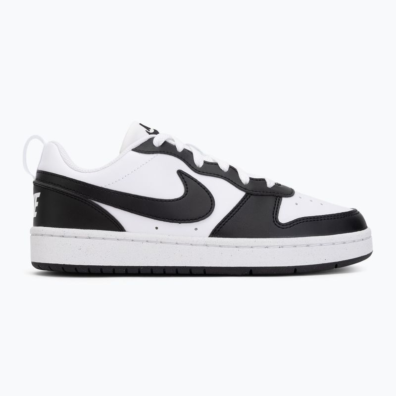 Gyerekcipők Nike Court Borough Low Recraft white/black 2