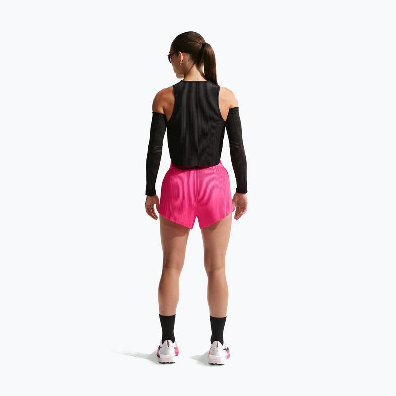 Női futónadrág Nike AeroSwift Dri-Fit ADV Mid-Rise 3" hyper pink/black 3