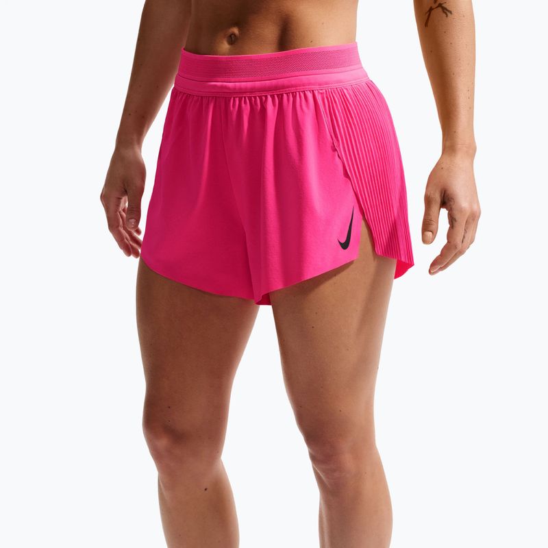 Női futónadrág Nike AeroSwift Dri-Fit ADV Mid-Rise 3" hyper pink/black 5