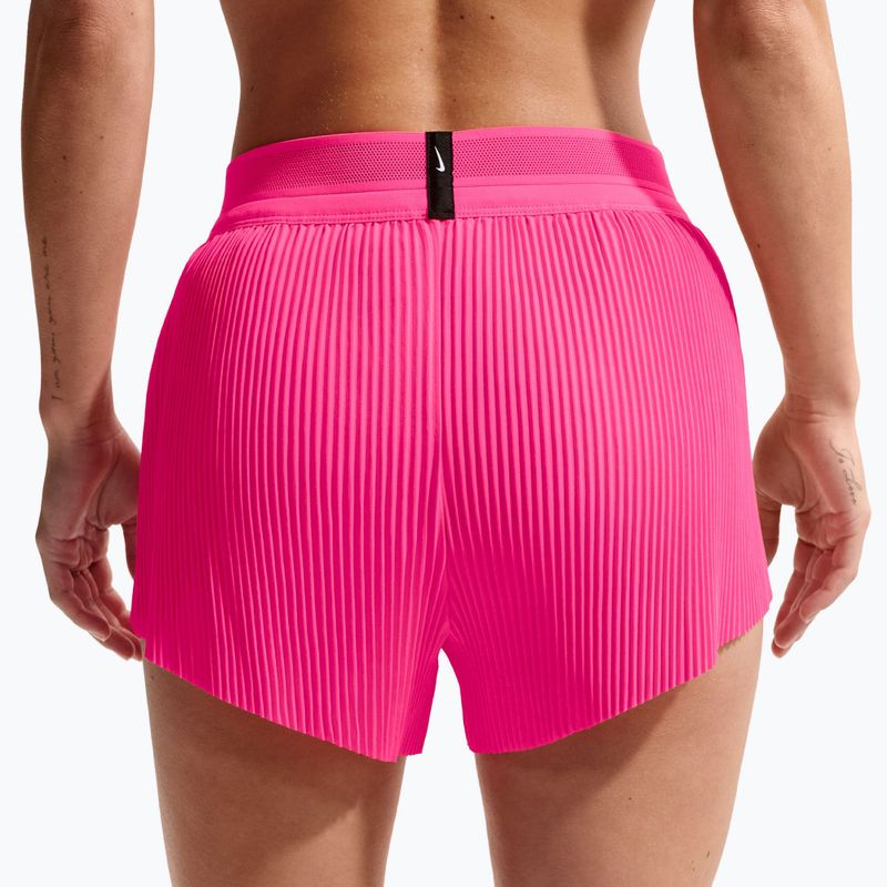 Női futónadrág Nike AeroSwift Dri-Fit ADV Mid-Rise 3" hyper pink/black 6