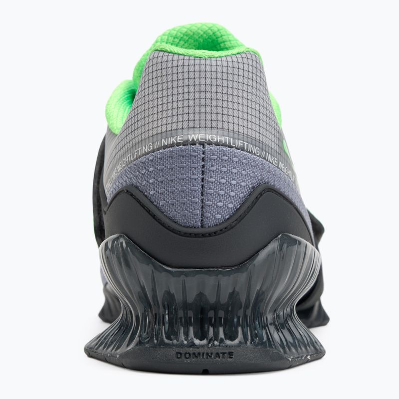 Nike Romaleos 4 hamuszürke pala / zöld sztrájk / antracit súlyemelő cipő 6