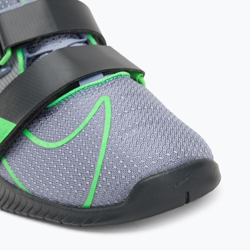 Nike Romaleos 4 hamuszürke pala / zöld sztrájk / antracit súlyemelő cipő 7