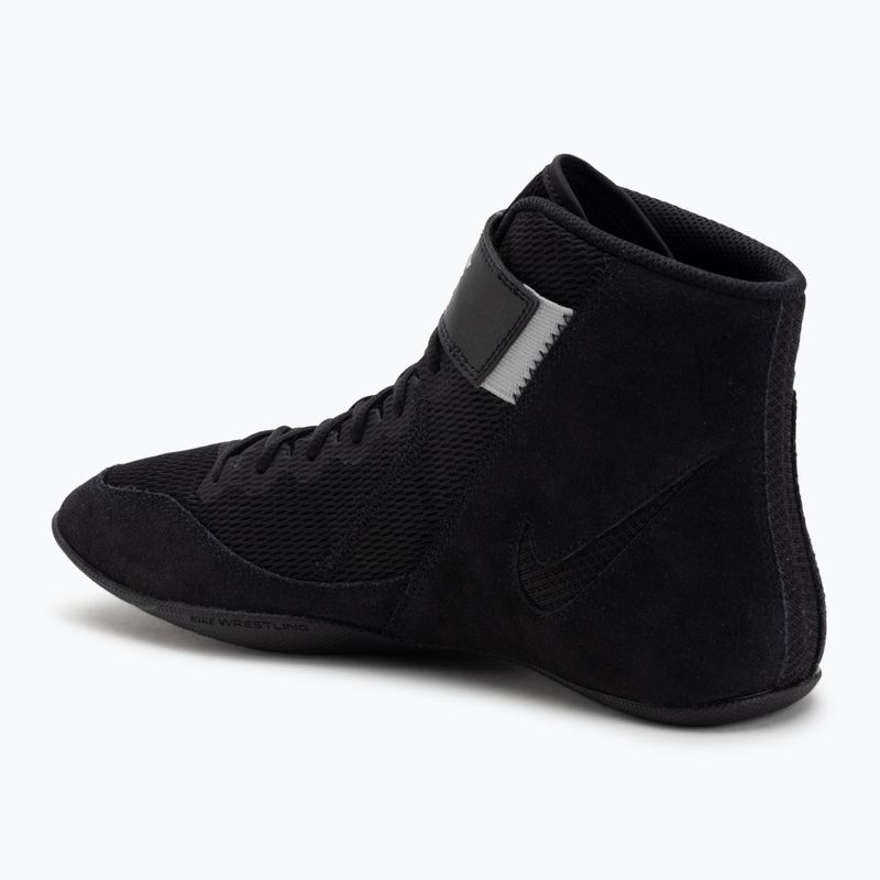 Nike Speedsweep VIII birkózócipő fekete/fehér/fekete/fekete/farkasszürke 3