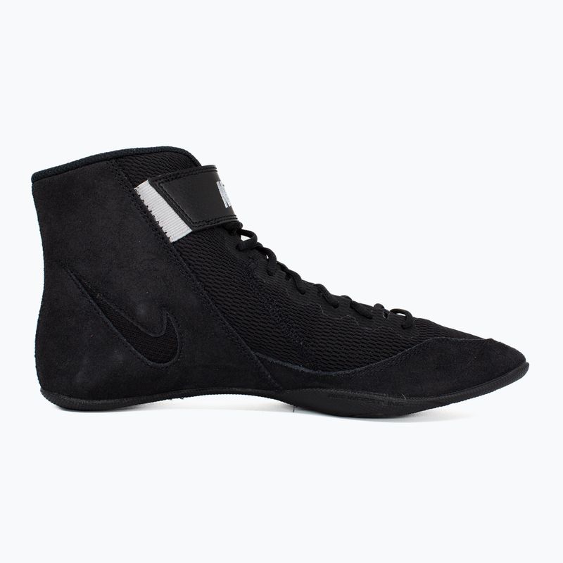 Nike Speedsweep VIII birkózócipő fekete/fehér/fekete/fekete/farkasszürke 2